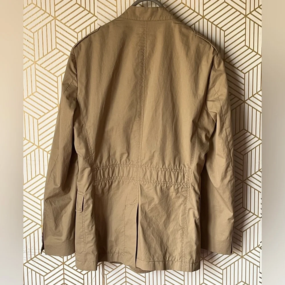 Hugo Boss Men’s Safari Field Jacket Coat tan 38R - Picture 2 of 12
